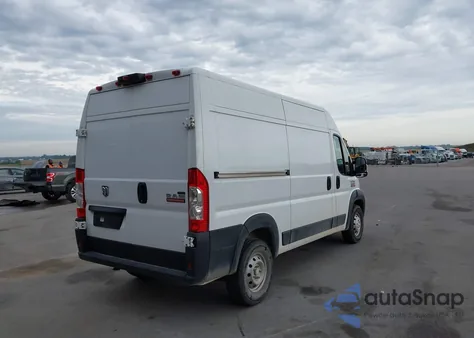 2019 Ram Promaster 2500 High Roof 136 Wb z USA, uszkodzony, nr VIN 3C6TRVCG3KE541165